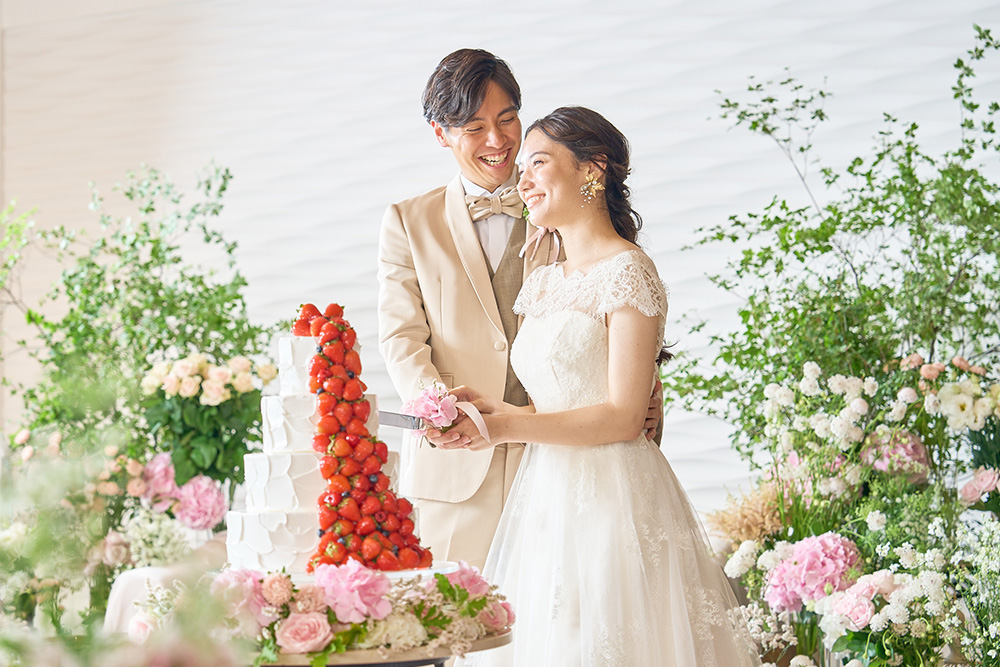 挙式＋披露宴プラン(30名～120名様)｜ルミアモーレ（東京 浜松町）の結婚式